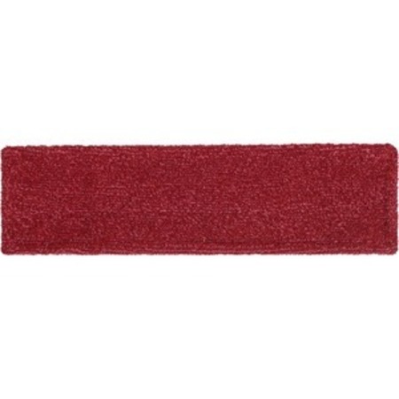 RUBBERMAID Pad, Mop, Flat, Red, 18 Inch RCP2132423